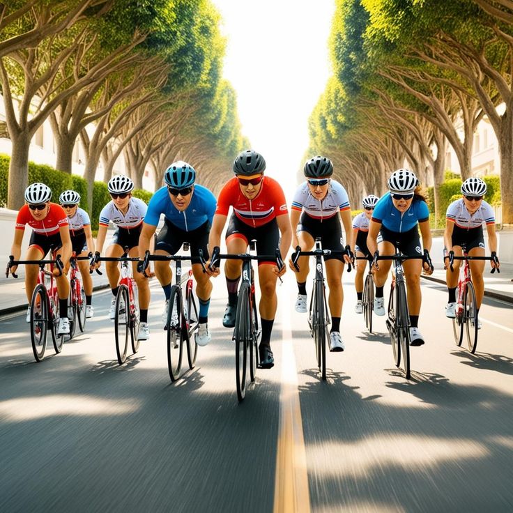 Abstract pedal stroke arc with soft gradients